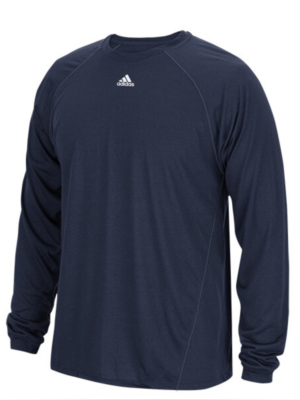 adidas Climalite Long Sleeve Tee Collegiate Navy